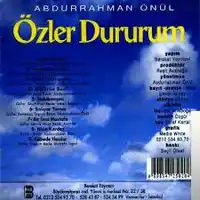 Abdurrahman Önül – Uçun Kuşlar Albüm Kapağı