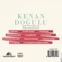 Kenan Doğulu – Baş Harfi Ben Albüm Kapağı