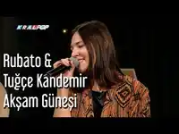 Tuğçe Kandemir – feat Rubato-Akşam Güneşi Albüm Kapağı